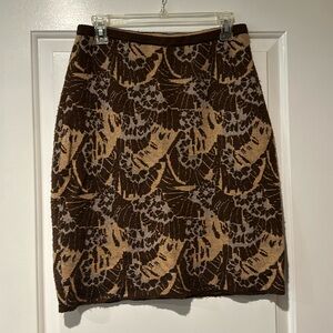 Anthropologie “Sparrow” knit skirt
